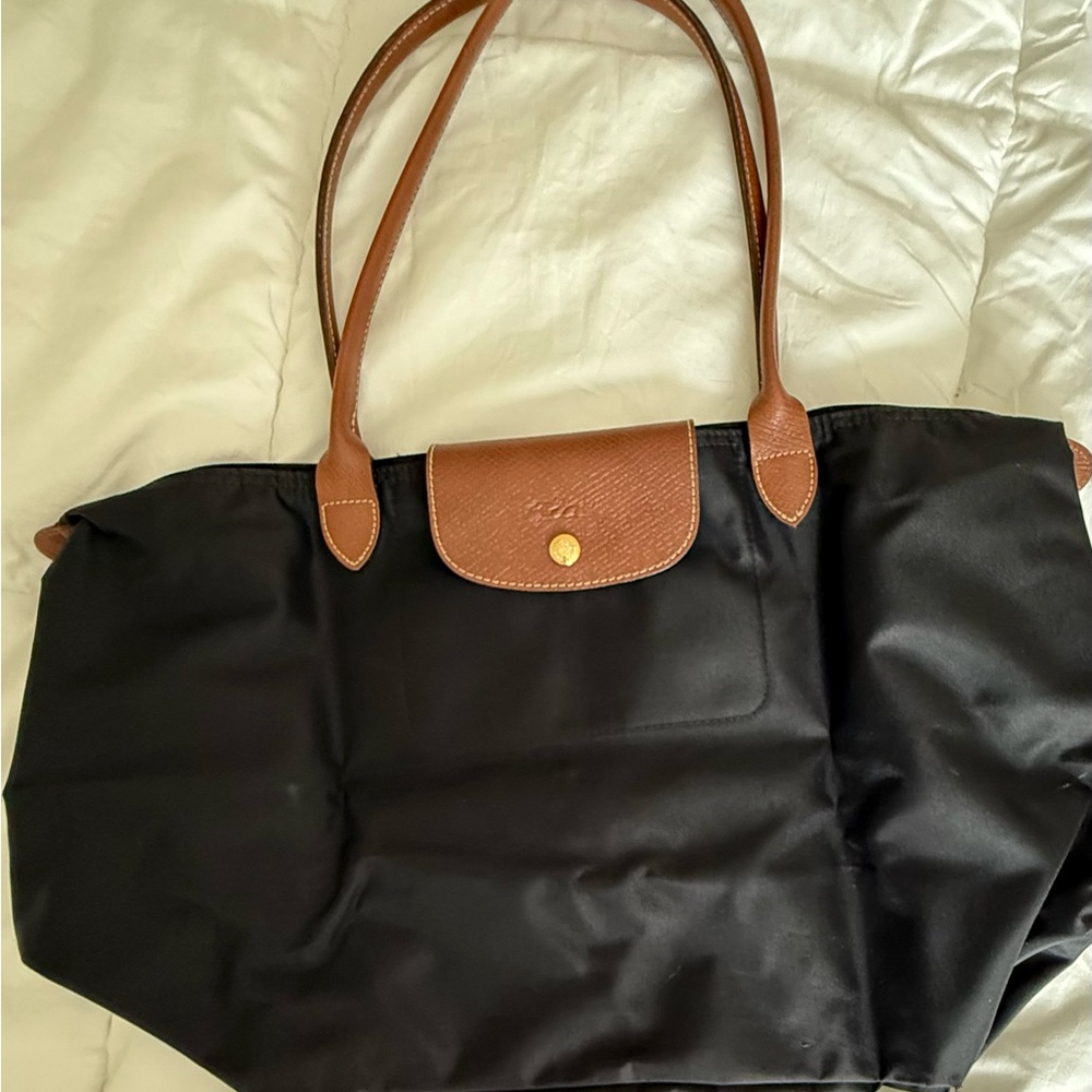 Black and Brown Tote Bag